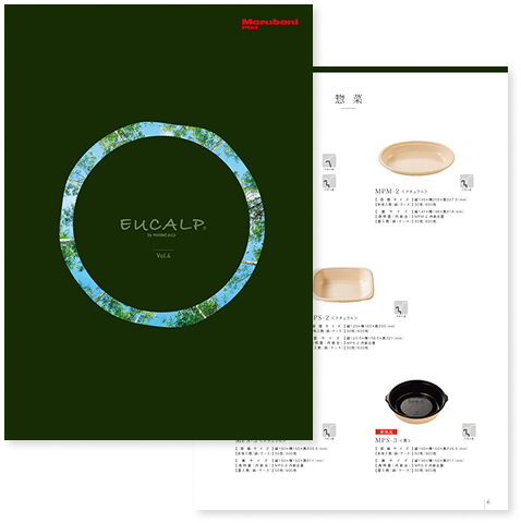 カタログ表紙、カタログ6ページ目